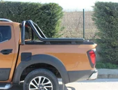 OMSA Nissan Navara Kobra Roll Bar Çap:76 Siyah 2006-2015 Arası thumbnail 3