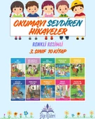 3.Sınıf Okumayı Sevdiren Renkli Resimli Hikayeler 17 - 10 Kitap thumbnail 1