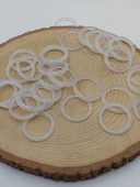 Akik Taşı İnce Boy Yüzük – Sisli Alacalı –  3mm Kalınlık  (59982) thumbnail 2