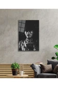 Atatürk Cam Tablo 4mm Dayanıklı Temperli Cam, Atatürk Glass Wall Art thumbnail 2
