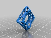 Byr organik kare kolye (Plastik Aparattır!!!) 3D thumbnail 2