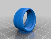 Byr Gül Mühür Yüzük (Plastik Aparattır!!!) 3D thumbnail 2