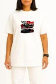 Oversize Nissan Gt-R R31 Ve R35 Advan Göğüs Baskılı Unisex T-Shirt thumbnail 5