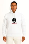 Kapüşonlu Eazy Duz İt Eazy E Göğüs Baskılı Unisex Sweatshirt thumbnail 5