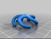 Byr denizyıldızı kolye (Plastik Aparattır!!!) 3D thumbnail 2