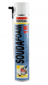 Pu Montaj Köpüğü Soudafoam 1K Yüksek Isı ve Ses İzolasyonu Poliüretan Köpük - 1