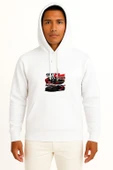 Kapüşonlu Nissan Gt-R R31 Ve R35 Advan Göğüs Baskılı Unisex Sweatshirt thumbnail 3