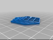 Byr Rubik Küpü Kırık Kolye (Plastik Aparattır!!!) 3D thumbnail 2