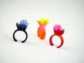 Byr Dev Kristal Yüzük (Plastik Aparattır!!!) 3D thumbnail 1