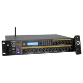 Magicvoice Mv-26490 250 Watt Usb/mp3/bluetooth 6 Bölgeli Hat Trafolu Mixer Amfi thumbnail 2