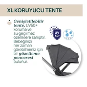 Chicco Bellagio Bebek Arabası Black Satin thumbnail 7