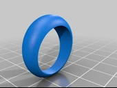 Byr Düz Yuvarlak Yüzük Ölçüsü 8,5 (Plastik Aparattır!!!) 3D thumbnail 2