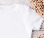 Sema Baby Prematüre Yarım Kol Penye Çıtçıtlı Badi - Beyaz thumbnail 5