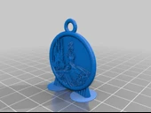 Byr Cinderella Litofan Kolye (Plastik Aparattır!!!) 3D thumbnail 3