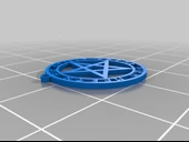 Byr RUNIC PENTACLES KOLYE (Plastik Aparattır!!!) 3D thumbnail 1