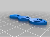 Byr Küpe Uzaylı Yüz kolye (Plastik Aparattır!!!) 3D thumbnail 1