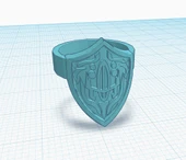 Byr Ev İçi Boş Kalkan Yüzük (Plastik Aparattır!!!) 3D thumbnail 2