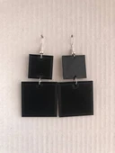 Byr Küpe kolye kare cuadrado aro (Plastik Aparattır!!!) 3D thumbnail 2