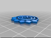 Byr KÜPE KOLYE BLINK-182 ROCK BLINK BLINK 182 (Plastik Aparattır!!!) 3D thumbnail 1