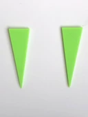 Byr Küpe Uzun üçgen kolye aros pendientes (Plastik Aparattır!!!) 3D thumbnail 2