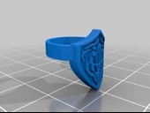 Byr Ev İçi Boş Kalkan Yüzük (Plastik Aparattır!!!) 3D thumbnail 1