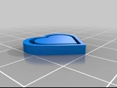 Byr Heart Spinner küpe / kolye (Plastik Aparattır!!!) 3D thumbnail 1