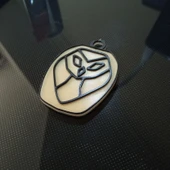 Byr Baykuş Evi Kolye (Plastik Aparattır!!!) 3D thumbnail 2