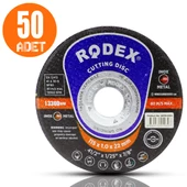 Rodex Spiral Taşlama İnox Metal Kesme Kesici Taş Diski 115x1 mm - 6