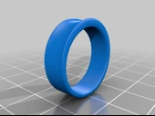 Byr Yüzük bandı - yükseltilmiş üst (Plastik Aparattır!!!) 3D thumbnail 3