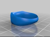 Byr Takı Yüzük 1.5 Rhinestones (Plastik Aparattır!!!) 3D thumbnail 1