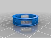 Byr Gül yüzük (Plastik Aparattır!!!) 3D thumbnail 1