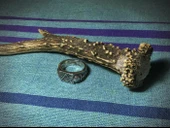 Byr Yüzük - Pusula ve Kafatası ile Kare (Plastik Aparattır!!!) 3D thumbnail 3