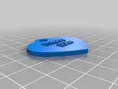 Byr 15. yıldönümü kolye (Plastik Aparattır!!!) 3D thumbnail 1