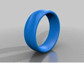 Byr Dalgalı Yüzük (Sadece Plastik Aparattır!!!) 3D thumbnail 2