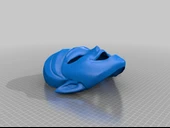 Byr Giyilebilir Cosplay: Mutlu Maske Satıcı Maskesi (Sadece Plastik Aparattır!!!) 3D thumbnail 3