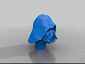 Byr Anında Pot Darth Vader Erimiş Maske Buhar Diriver (Sadece Plastik Aparattır!!!) 3D thumbnail 1