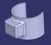 Byr Dyson Duvar Braketi (Sadece Plastik Aparattır!!!) 3D thumbnail 1