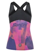 Santini FORZA Indoor Training Kadın Büyük Beden Spor Üst 2W63GLLFORZA thumbnail 3