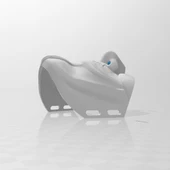 Byr Guy Fawkes Yarı Maske (Sadece Plastik Aparattır!!!) 3D thumbnail 3