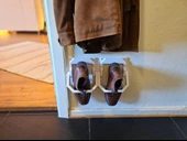 Byr Duvara monte ayakkabı depolama (Sadece Plastik Aparattır!!!) 3D thumbnail 2