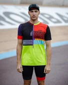 Santini PARIS ROUBAIX FORGER DES HEROES Erkek Teknik Spor Tişört RE499GLL22PRFDH thumbnail 5