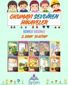 2.Sınıf Okumayı Sevdiren Renkli Resimli Hikayeler 10 - 10 Kitap thumbnail 1