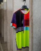 Santini PARIS ROUBAIX FORGER DES HEROES Erkek Teknik Spor Tişört RE499GLL22PRFDH thumbnail 6