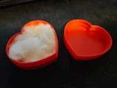 Byr Özel Kalp Yüzük Kutusu (Sadece Plastik Aparattır!!!) 3D thumbnail 2