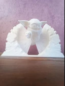 Byr Stringart Baby Yoda (Sadece Plastik Aparattır!!!) 3D thumbnail 2