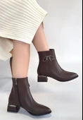 Harly Kahverengi Cilt Topuklu Bot thumbnail 3