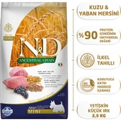 Nd Az Tahıllı Kuzulu Yetişkin Mini Köpek Maması 2,5 Kg thumbnail 1