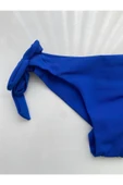 Zi Mavi Brelya Model Kenarları Kalın Ip Bağcıklı Bikini Altı thumbnail 6