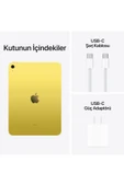 Apple Ipad 10.9 Inç (10. Nesil) Wi-fi + Cellular 64gb Mq6l3tu/a - Sarı (2 Yıl Apple Türkiye Garantili) thumbnail 8