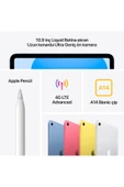 Apple Ipad 10.9 Inç (10. Nesil) Wi-fi + Cellular 64gb Mq6l3tu/a - Sarı (2 Yıl Apple Türkiye Garantili) thumbnail 5